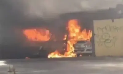 Incendian unidades de transporte público en Chilpancingo