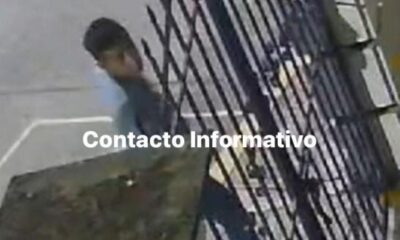 Ladrón captado en video; se metió a robar en un edificio de la Buena Vista Sur