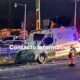 Ambulancia de PC Jáltipan destrozada en grave accidente; tres heridos