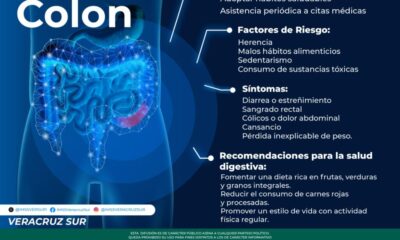 Concientiza IMSS Veracruz Sur sobre cáncer de colon