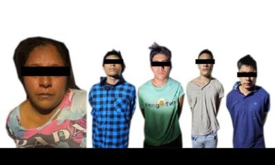 ¡Cinco detenidos dentro de casa de seguridad en Cerro Alto!