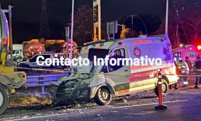 En calidad de detenido operador de ambulancia de PC Jáltipan tras choque y muerte de paciente 