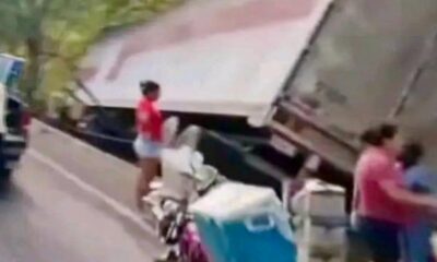 En violento asalto en la Coatza-Villahermosa asesinaron a trailero 