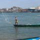 A la baja la pesca en río Coatzacoalcos; contaminación una de las principales causas.