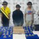 Detienen a tres extorsionadores; se identificaron como el cartel Nuevo Veracruz; los aprendió la Fuerza Civil (FC)