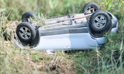 ¡Aparatosa volcadura en Las Matas!; una mujer herida 