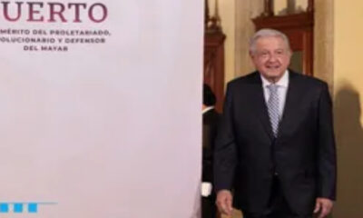 AMLO asegura que grupos delictivos lo respetan durante giras en estados: “se porta bien”