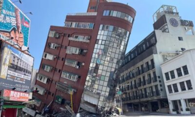 Ascienden a 9 los muertos por el terremoto en Taiwán