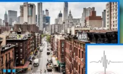 Tiembla en Nueva York por segunda vez hoy 5 de abril de 2024