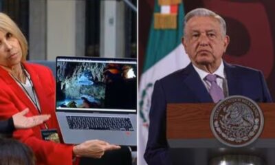 AMLO admite “accidente” en construcción del Tren Maya que dañó a cenote… pero “estamos remediando”