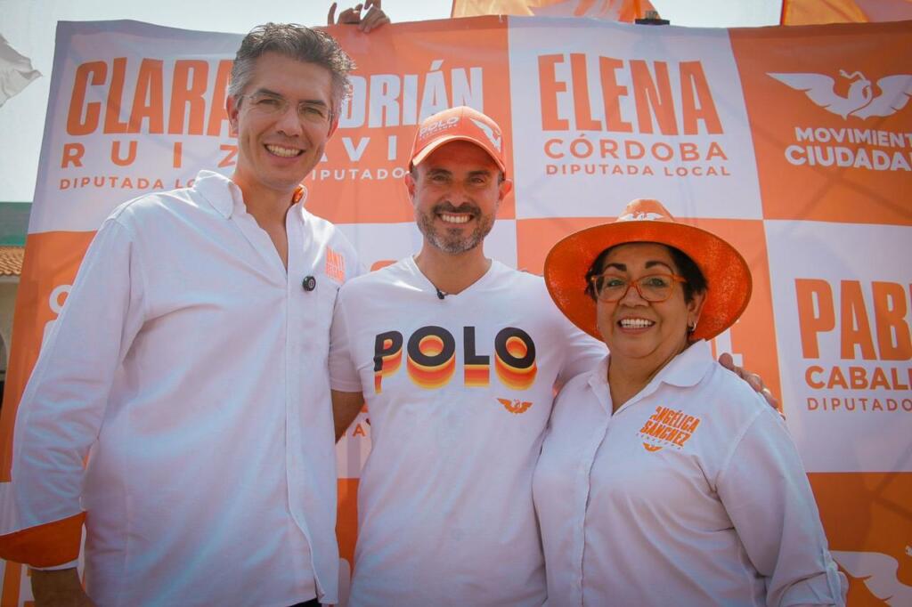 Dante acompañó el inicio de campaña de candidatos a diputados locales de Movimiento Ciudadano región Sotavento