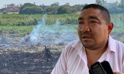 Por incendio de pastizales, familias del Playòn abandonan sus casas