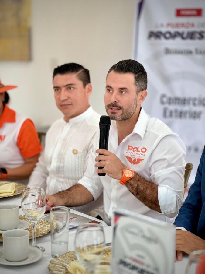 “El PRIAN y Morena nos quieren descarrilar”: Polo Deschamps