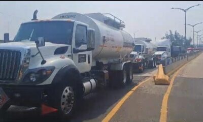 ¡Bloquean entrada a Coatzacoalcos por falta de agua!