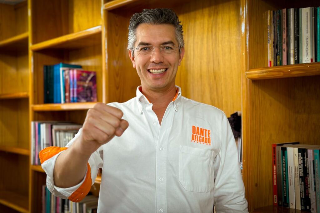 *La elección la decidirán los jóvenes y ellos están con Máynez y con Movimiento Ciudadano: Dante Delgado*