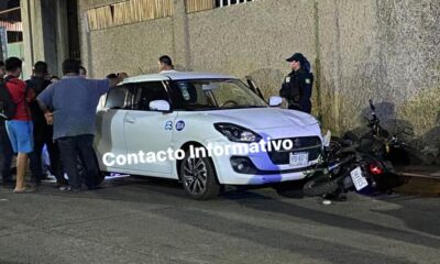 Familia en moto resultó herida en choque en el Playòn Sur