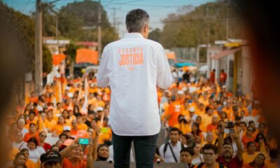 Dante pide en La Antigua que “entre todos saquemos a la vieja política de Veracruz”.