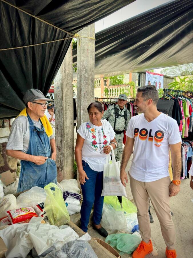 Daré 50 mil pesos a 500 mil veracruzanos en mi primer año de gobierno”: Polo Deschamps