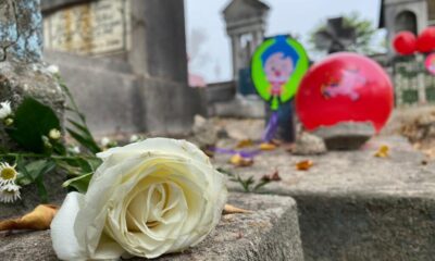 Festejaron a “pequeños” sepultados en el panteón de la colonia Santa Clara, posterior a la celebración del “día del niño”