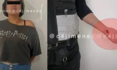 Mujer muerde a policía tras intentar separarla de pelea en Cablebús de CdMx
