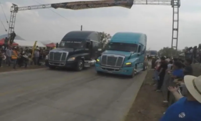 Arrancones de tráileres terminan con tres personas muertas