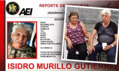 Don Isidro desapareció y su esposa María murió de depresión al no encontrarlo; sus hijos aún lo buscan