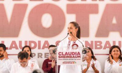 “No vamos a llegar a la presidencia como lo hizo López Obrador por una ambición personal”: el lapsus de Sheinbaum en mitin en Los Cabos