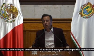 ”Una broma de algún joven” la amenaza de extorsión en la escuela primaria de Coatzacoalcos, aseguró el gobernador Cuitláhuac García Jiménez