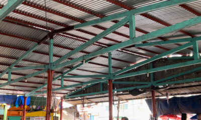 Locatarios de la Plaza Campesina avanzan con trabajos de rehabilitación