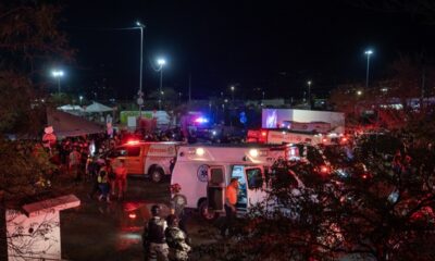 Sube  9 muertos entre ellos un menor de edad y 50 heridos  caída de templete donde se encontraba Máynez en México