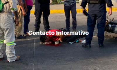 Herido de gravedad tuvo que esperar más de una hora por ambulancia en Minatitlán