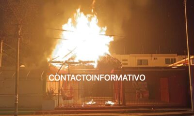 Ardió en llamas palapa en la colonia Santa Clara