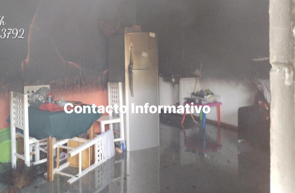 Por corto circuito se incendió vivienda en Minatitlán