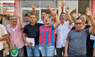 ¡HABITANTES DE LOMA BONITA, ESTE 2 DE JUNIO VAN CON LA 4T, TODO MORENA!:Jessica Ramírez