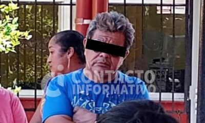 VIDEO | Por presunto acoso s3xu@l contra de alumnas del telebachillerato de la Aldana, quedó en calidad de detenido conocido profesor del plantel