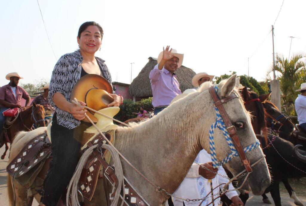 #DISTRITO14 || Magna cabalgata en San Lorenzo Tenochtitlán
