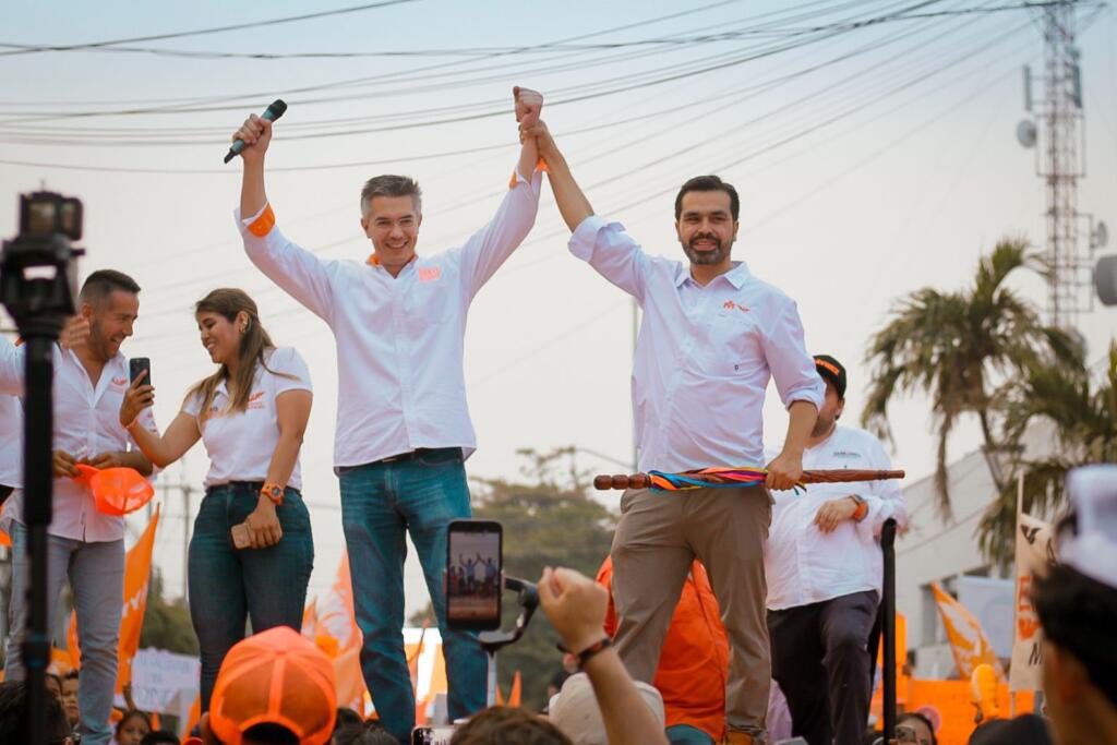 *Máynez ha sido el mejor debatiendo y proponiendo: Dante Delgado*