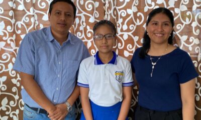 Evelyn Sugey, alumna de la primaria “Lázaro Cárdenas” representará a Veracruz en concurso nacional de inglés