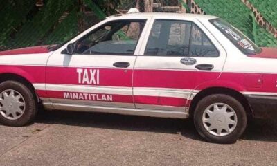 Se robaron el taxi 216 de Minatitlán