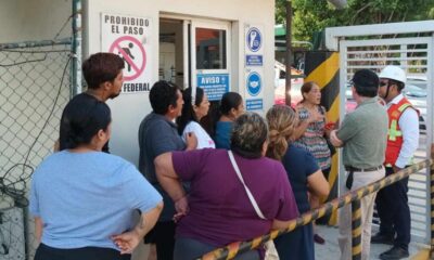 ¡Manifestación en CFE de Minatitlán!