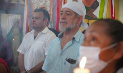 Inicia festividad en honor a la Preciosa Sangre de Cristo, en Cosoleacaque