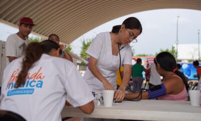 El H. Ayuntamiento de Cosoleacaque acerca servicios de salud gratuitos a sus habitantes.
