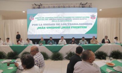 Más de 5 mil 800 trabajadores petroleros de la Sección 10, le siguen brindando su total respaldo al líder sindical Jorge Wade Zúñiga