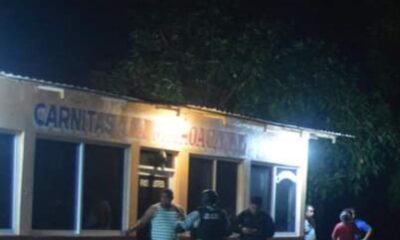 Abren fuego, contra negocio de carnitas