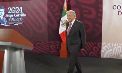 AMLO tras virtual triunfo de Sheinbaum: “Confieso que estoy muy contento; el pueblo es agradecido“