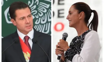 Peña Nieto llama y felicita a Sheinbaum por triunfo en elección Presidencial