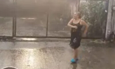 Con baile y canto, habitantes de Veracruz celebran primeras lluvias