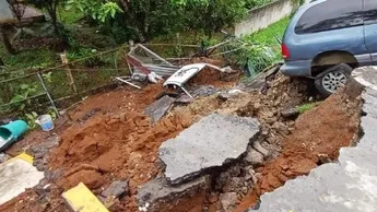 Lluvias en Veracruz dejan puentes afectados, ríos desbordados y deslaves