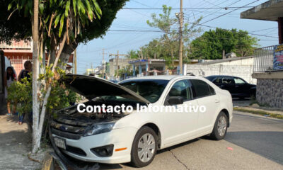 Fuerte choque en el Playón Sur