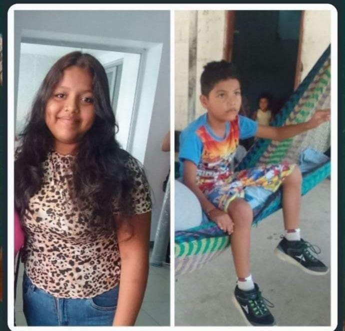Desaparecen hermanos de 7 y 14 años en Minatitlán